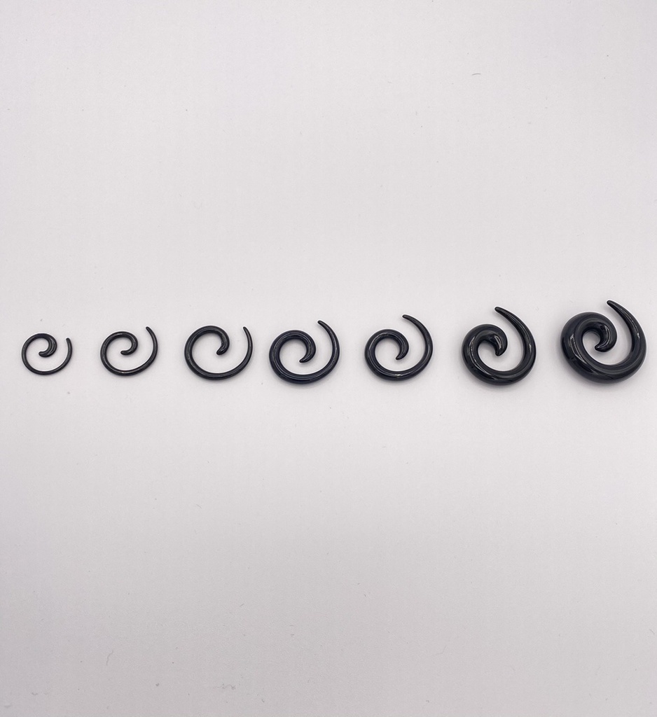 Ecarteur spirale du 1.6 au 8mm noir
