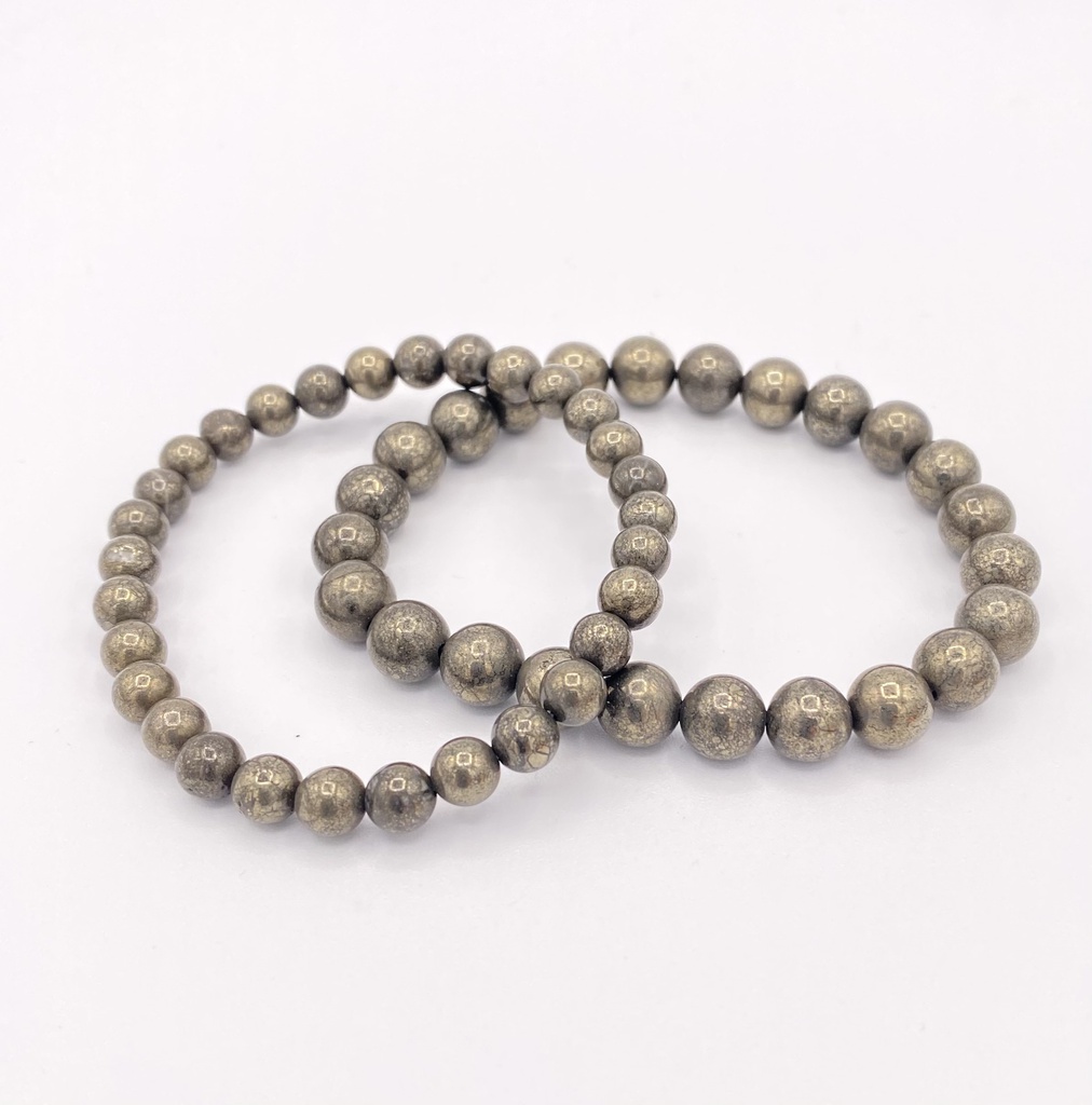 Bracelet pierre Pyrite