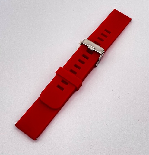 Bracelet silicone rouge