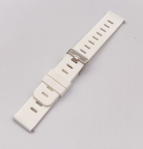 Bracelet silicone blanc