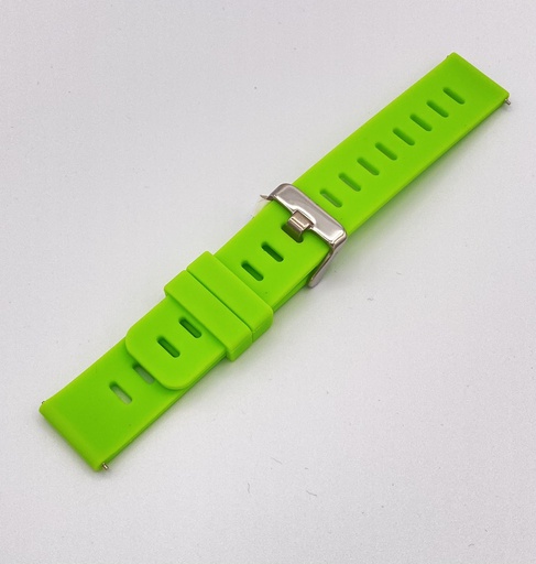 Bracelet silicone vert fluo