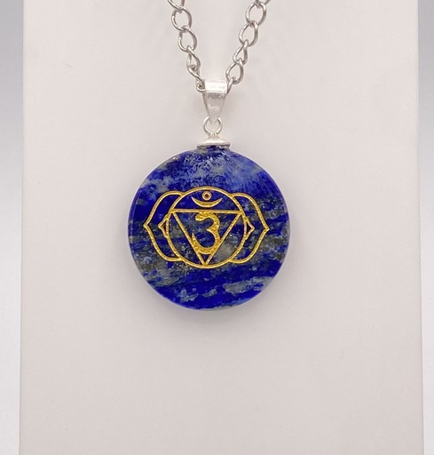 Pendentif chakra du troisième oeil Lapis Lazuli